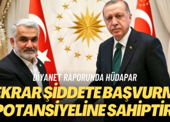 Diyanet raporunda HÜDAPAR: Tekrar şiddete başvurma potansiyeline sahiptir