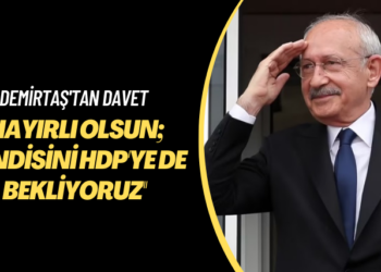 Demirtaş’tan davet: Hayırlı olsun diyoruz; kendisini HDP’ye de bekliyoruz