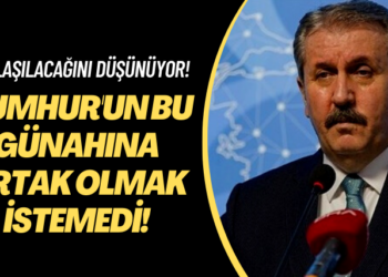 Anlaşılacağını düşünüyor! ‘Cumhur’un bu günahına ortak olmak istemedi