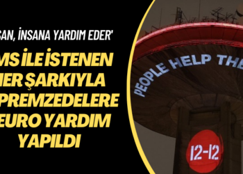 ‘İnsan, insana yardım eder’ SMS ile istenen her şarkıyla depremzedelere 1 euro yardım yapıldı