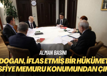 Alman basını: Erdoğan, iflas etmiş bir hükümetin tasfiye memuru konumundan çıktı