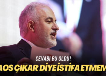 Cevabı bu oldu! ‘Kaos çıkar’ diye istifa etmemiş