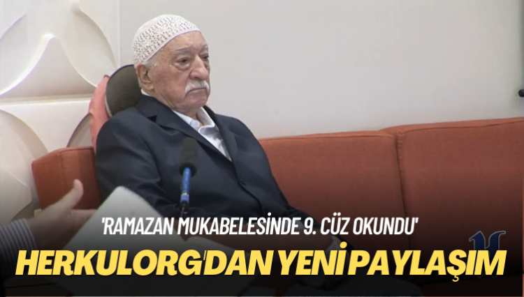 Herkulorg’dan yeni paylaşım: Ramazan mukabelesinde 9. cüz okundu
