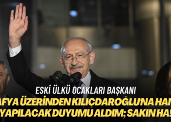 Sakın ha! Eski Ülkü Ocakları başkanından mafya üzerinden Kılıçdaroğlu’na hamle yapılacak duyumu