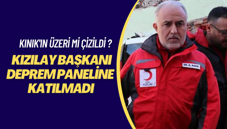 Dolmabahçe’de deprem paneli düzenlendi: Kızılay’ın başkanı katılmadı
