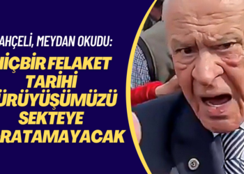 Devlet Bahçeli, meydan okudu: Hiçbir felaket tarihi yürüyüşümüzü sekteye uğratamayacak