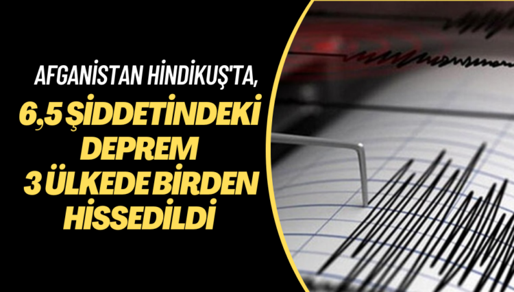 6,5 şiddetindeki deprem 3 ülkede birden hissedildi