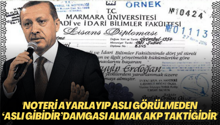 Eski YÖK Başkanı: Noteri ayarlayıp aslı görülmeden ‘aslı gibidir’ damgası almak AKP’nin taktiğidir