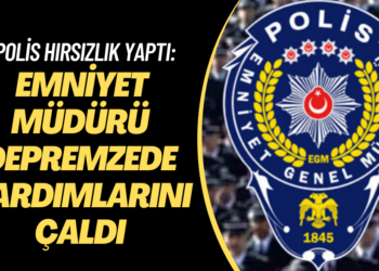 Polis hırsızlık yaptı: Emniyet müdürü depremzedelerin yardımını çaldı