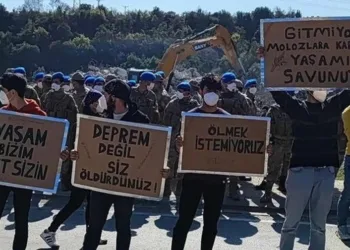 Yaşam nöbetine sert müdahale