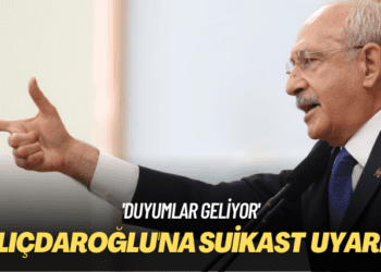 ‘Duyumlar geliyor’ Kılıçdaroğlu’na suikast uyarısı