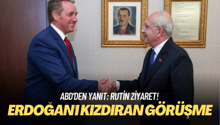 ‘Rutin ziyaret’ Erdoğan’ın Flake-Kılıçdaroğlu tepkisine ABD’den yanıt