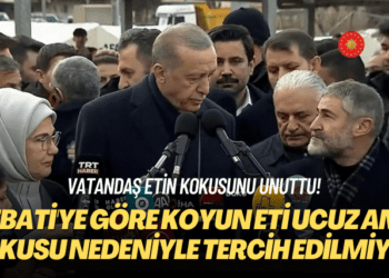 Vatandaş etin kokusunu unuttu! Nebati’ye göre koyun eti ucuz ama kokusu nedeniyle tercih edilmiyor