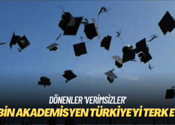 Dönenler ‘verimsizler’ 12 bin akademisyen Türkiye’yi terk etti