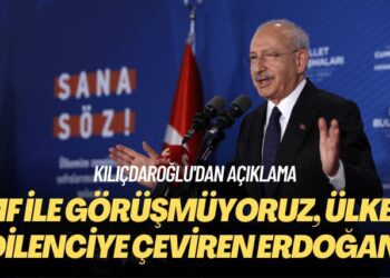 Kılıçdaroğlu’dan açıklama: IMF ile görüşmüyoruz, ülkeyi dilenciye çeviren Erdoğan