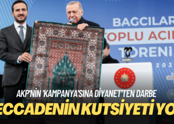 AKP’nin ‘kampanya’sına Diyanet’ten darbe ‘Seccadenin kutsiyeti yok’