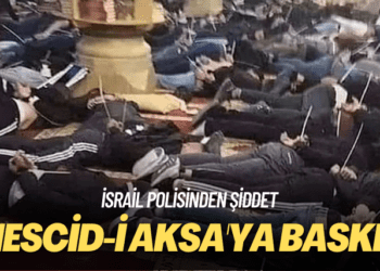 İsrail polisinden şiddet: Mescid-i Aksa’ya baskın