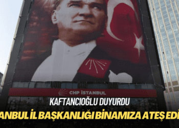Kaftancıoğlu duyurdu: İstanbul il başkanlığı binamıza ateş edildi