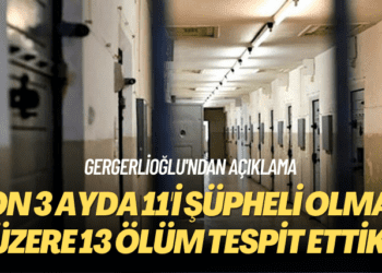 Gergerlioğlu’ndan açıklama: Son 3 ayda 11’i şüpheli olmak üzere 13 ölüm tespit ettik!
