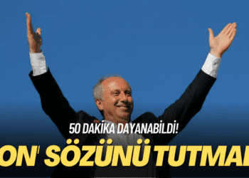 50 dakika dayanabildi! ‘Son’ dediği açıklamanın üstüne bir tweet daha