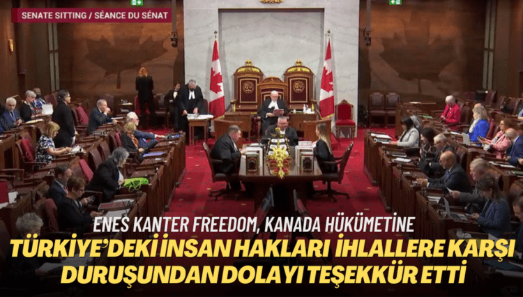 Enes Kanter Freedom, Türkiye’deki insan hakları ihlallerine karşı duruşundan dolayı Kanada hükümetine teşekkür etti.
