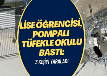 Lise öğrencisi, pompalı tüfekle okulu bastı: 3 kişiyi yaraladı