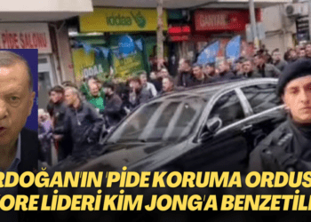 Kim Jong’a benzetildi: Erdoğan, pide almaya koruma ordusuyla gitti