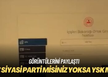 Görüntülerini paylaştı: Siz siyasi parti misiniz yoksa YSK mı?
