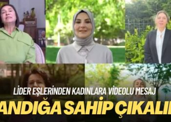 ‘Sandığa sahip çıkalım’ Lider eşlerinden kadınlara videolu mesaj