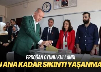 Erdoğan oyunu kullandı: Süreç sıkıntı yaşanmadan devam ediyor