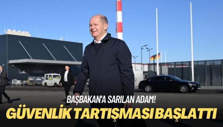 Başbakan’a sarılan adam güvenlik tartışmasına yol açtı