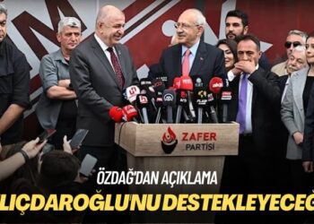 Özdağ’dan açıklama: Kılıçdaroğlu’nu destekleyeceğiz