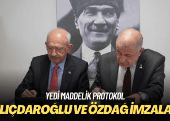 Yedi maddelik protokol: Kılıçdaroğlu ve Özdağ imzaladı
