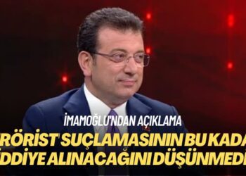 İmamoğlu’ndan açıklama: ‘Terörist’ suçlamasının bu kadar ciddiye alınacağını düşünmedik