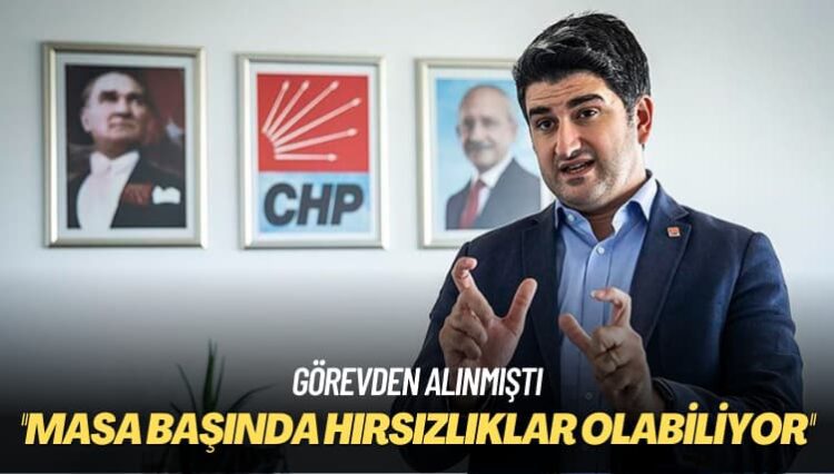 Onursal Adıgüzel: Masa başında hırsızlıklar olabiliyor