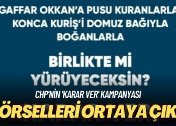CHP’nin ‘Karar ver’ kampanyasının görselleri ortaya çıktı