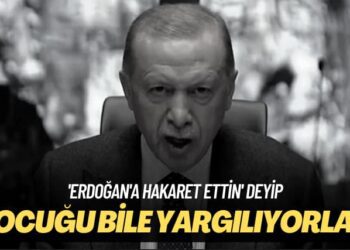 ‘Erdoğan’a hakaret ettin’ deyip Çocuğu bile yargılıyorlar!