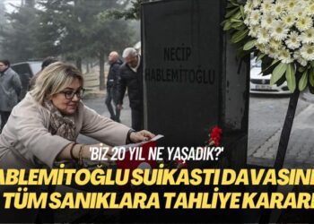 ‘Biz 20 yıl ne yaşadık?’ Necip Hablemitoğlu suikastı davasında tüm sanıklara tahliye kararı