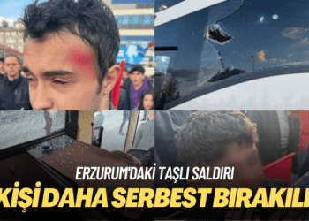 Erzurum’daki taşlı saldırı: 9 kişi daha serbest bırakıldı!