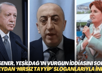 Meral Akşener, Ali Yeşildağ’ın 1 milyar dolarlık vurgun iddiasını sordu; meydan ‘Hırsız Tayyip’ sloganlarıyla inledi