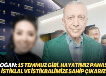 Erdoğan: Gerektiğinde 15 Temmuz gibi, hayatımız pahasına istiklal ve istikbalimize sahip çıkarız