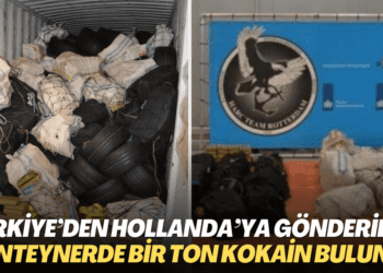 Türkiye’den Hollanda’ya gönderilen konteynerde bir ton kokain bulundu