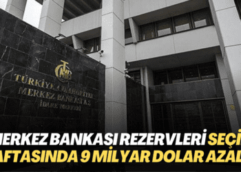 Merkez Bankası rezervleri seçim haftasında 9 milyar dolar azaldı