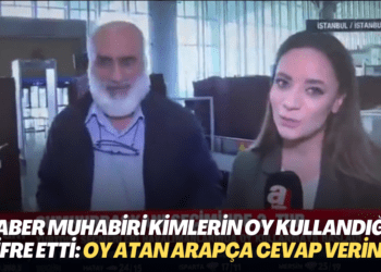 A Haber muhabiri kimlerin oy kullandığını deşifre etti: Gümrükte sandığa oy atan Arapça cevap verince ne yapacağını şaşırdı