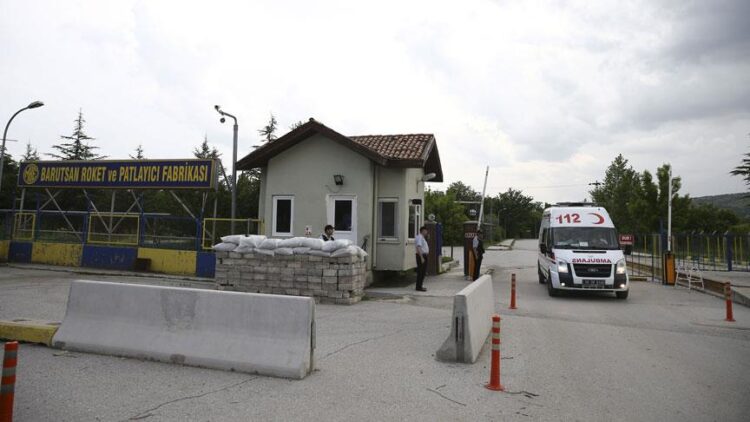 MKE fabrikasında patlama: 5 işçi hayatını kaybetti