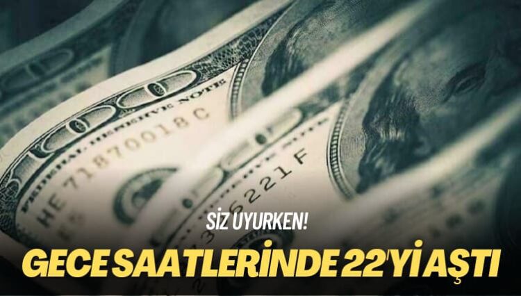 Siz uyurken: Gece saatlerinde 22’yi aştı
