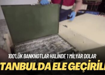 100’lük banknotlar halinde: İstanbul’da sahte 1 milyar dolar ele geçirildi 