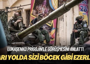 Lukaşenko Prigojin’le görüşmesini anlattı: Yarı yolda sizi böcek gibi ezerler