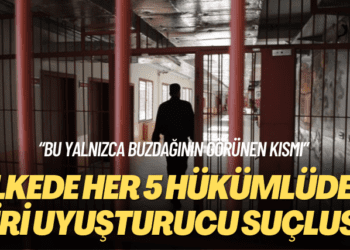 “Bu yalnızca buzdağının görünen kısmı” Ülkede her 5 hükümlüden biri uyuşturucu suçlusu