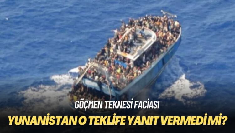 Göçmen teknesi faciası: Yunanistan o teklife yanıt vermedi mi?